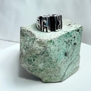 Silpada RARE 🦄 Heavy Sterling Silver 3-Piece Puzzle Statement Ring